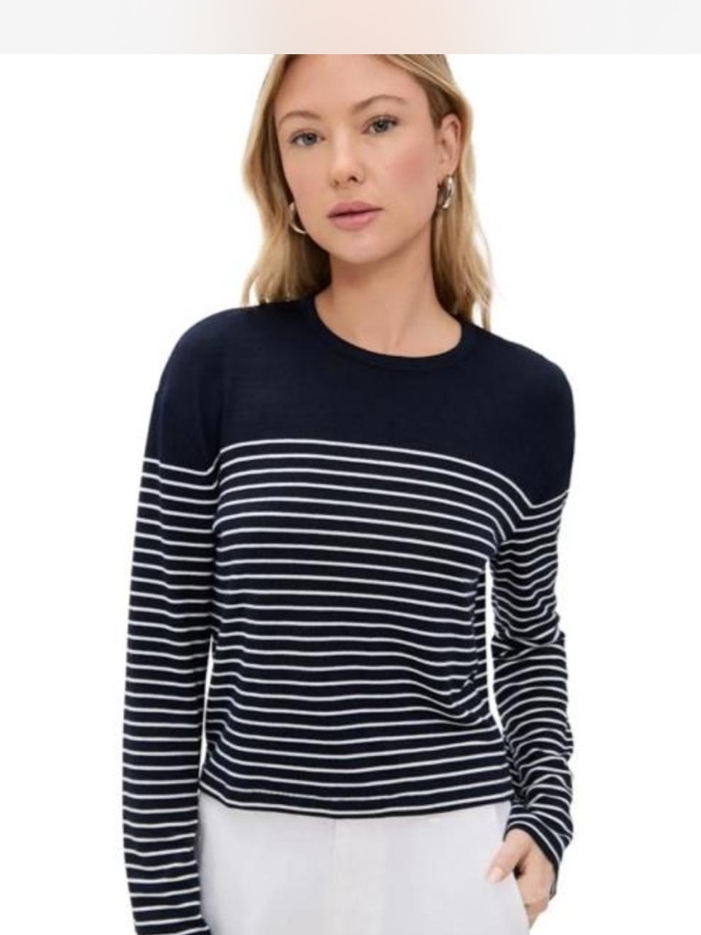 rag & bone Navy Crewneck Sweater